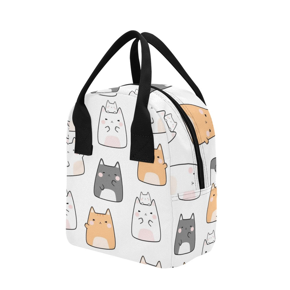 Cats - Zipper Lunch Bag Zipper Lunch Bag Printed Offshore