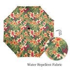 Vintage Hawaiian Floral Umbrella Umbrella Plants Printed Offshore