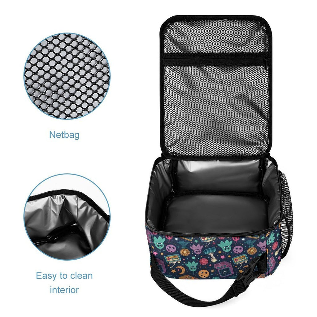 Space Arcade Backpack, Lunch Bag & Pencil Case Set