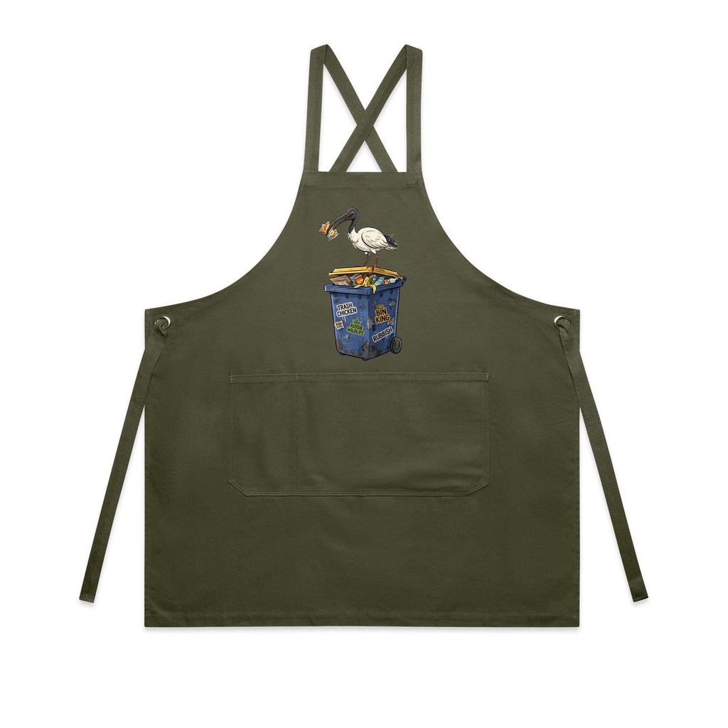 Bin Chicken Australian Ibis AS Colour Carrie Apron
