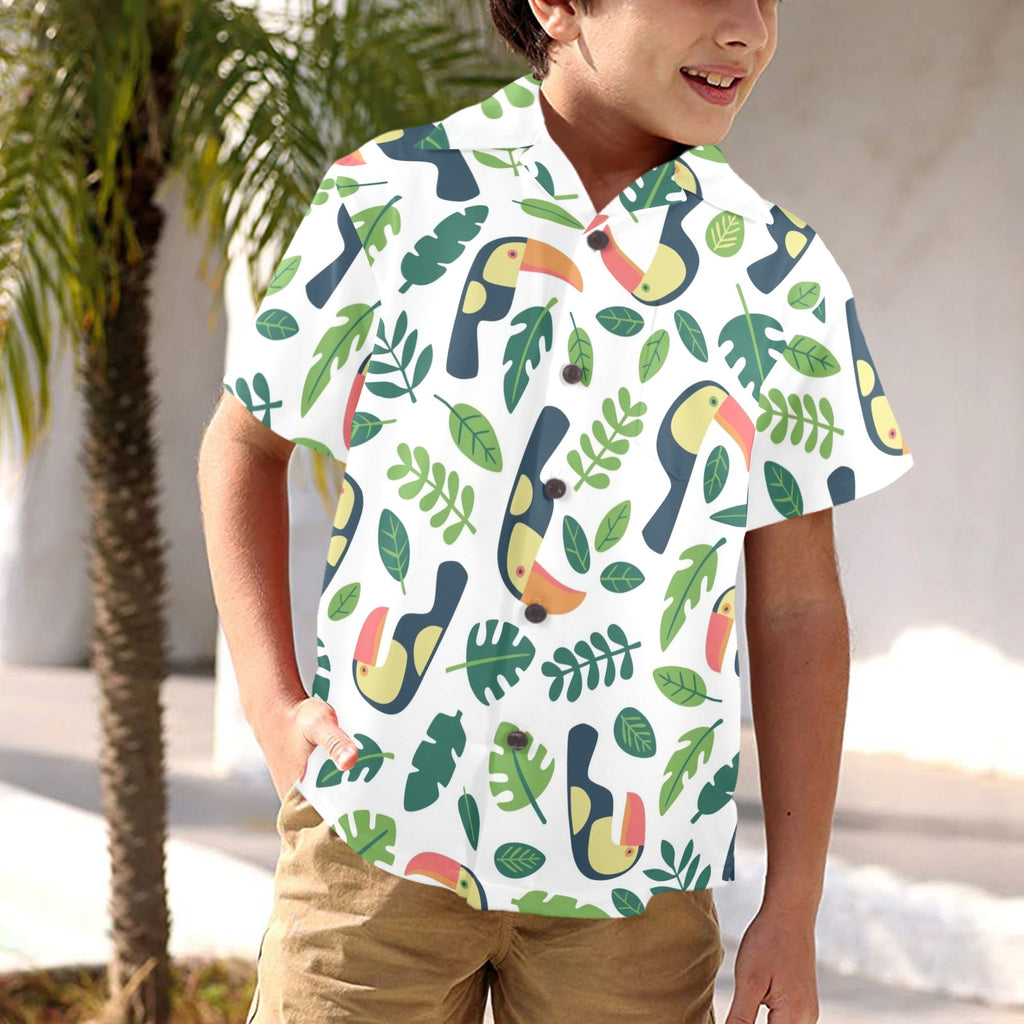 Toucans - Junior Kids Hawaiian Shirt
