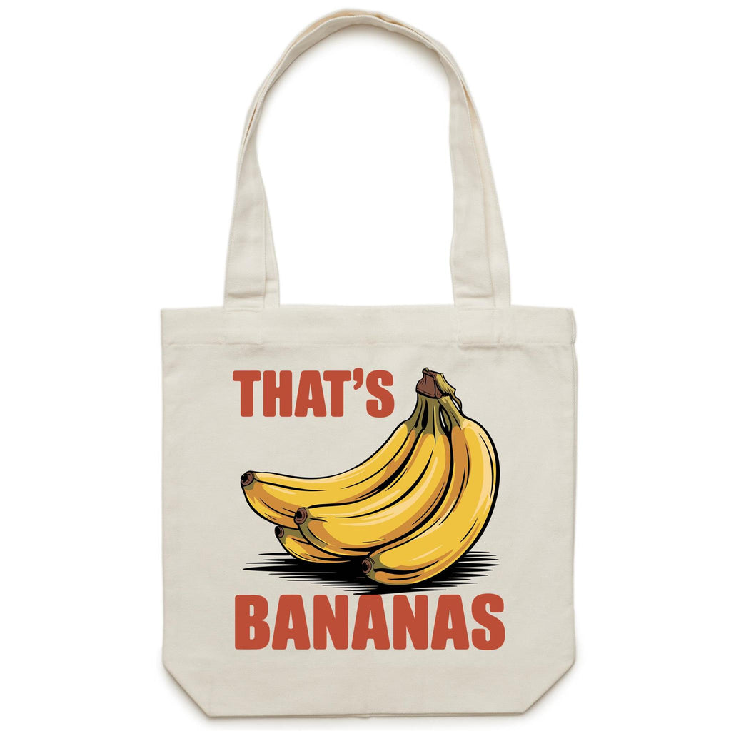 That's Bananas Canvas Tote Bag