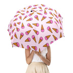 Pink Ice Cream Cones Umbrella Umbrella Food Printed Offshore