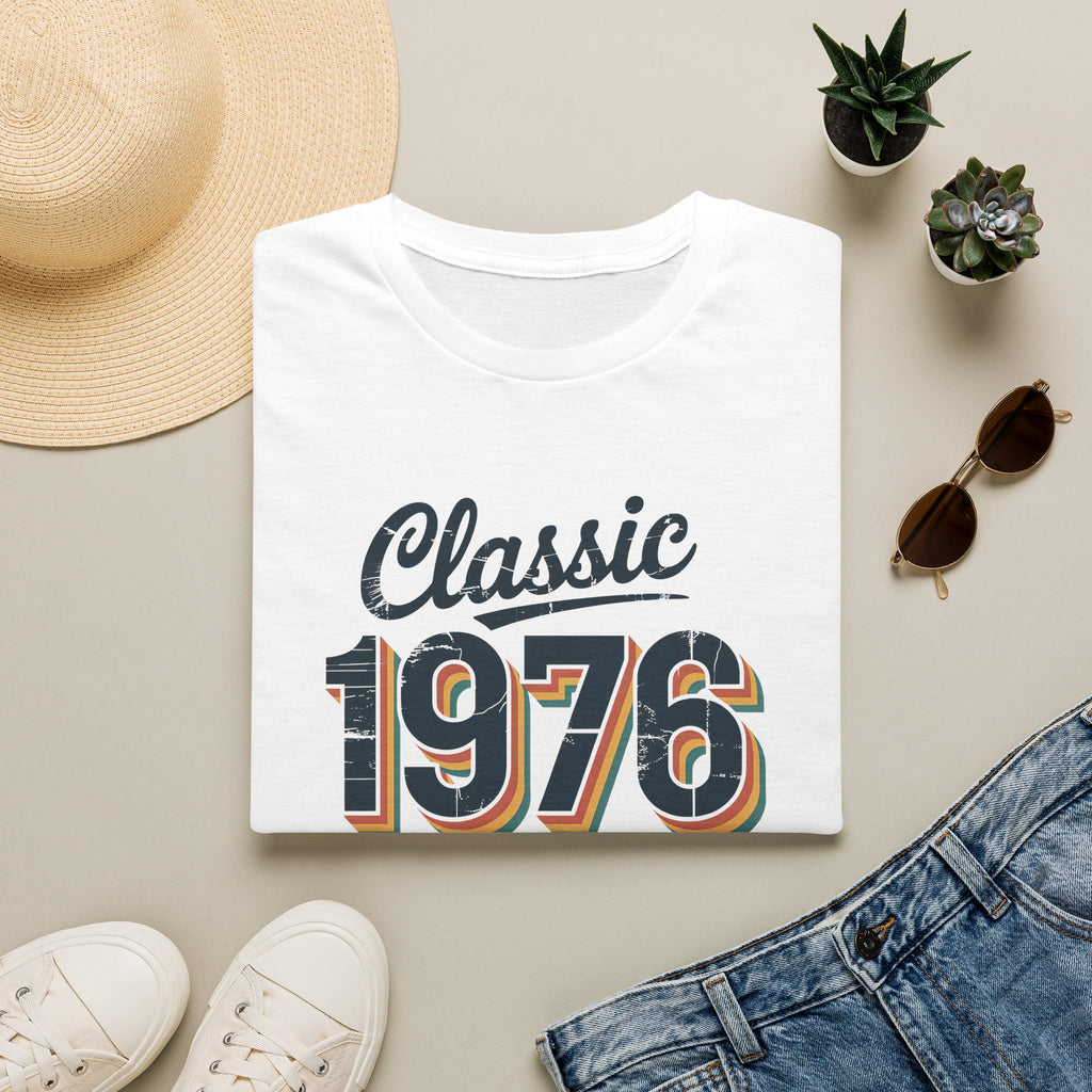 Turning 50, Classic 1976 Unisex Softstyle T-Shirt T-Shirt Australian Printer Birthday