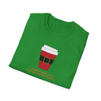 I'm Dreaming Of A Flat White Christmas - Unisex Softstyle T-Shirt