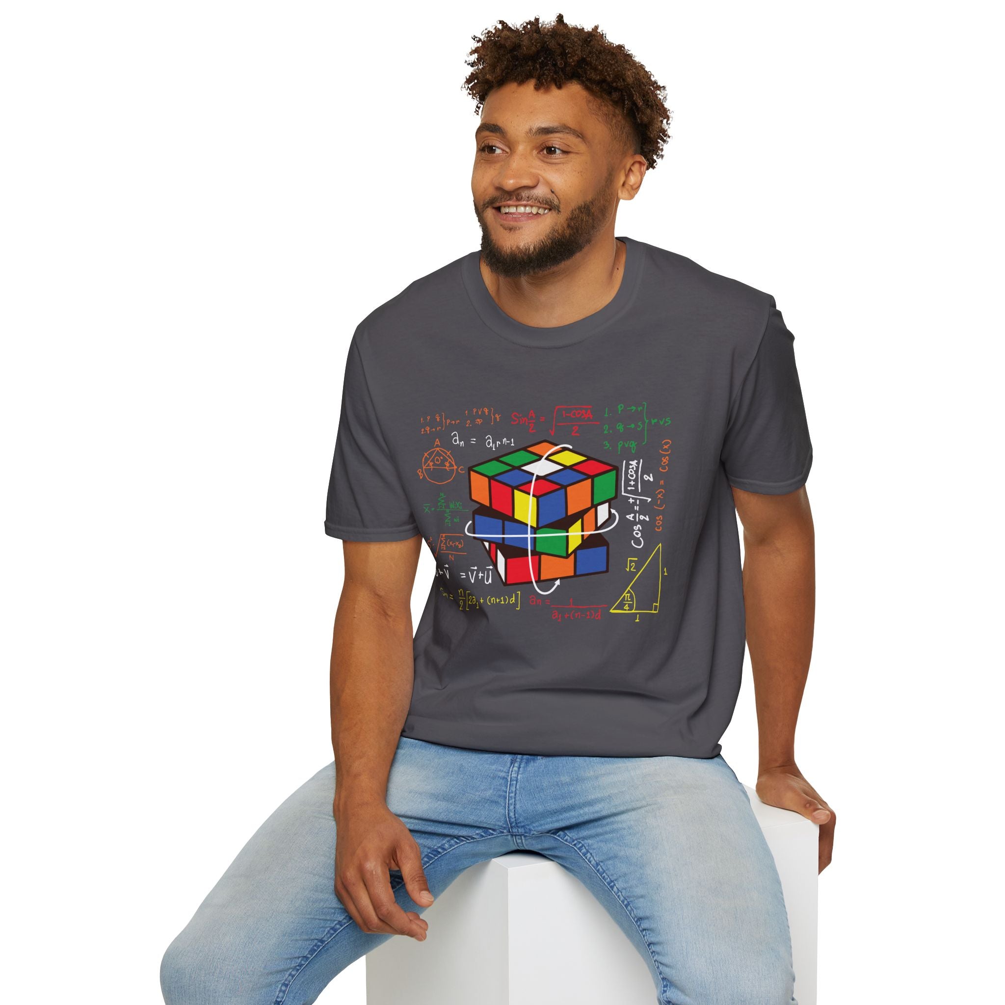 Game Cube Math Illustration Unisex T-Shirt