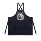 Alien And Bigfoot Playing Guitar - AS Colour Carrie Apron