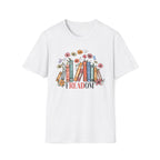 Freadom, Reading Books - Unisex Softstyle T-shirt