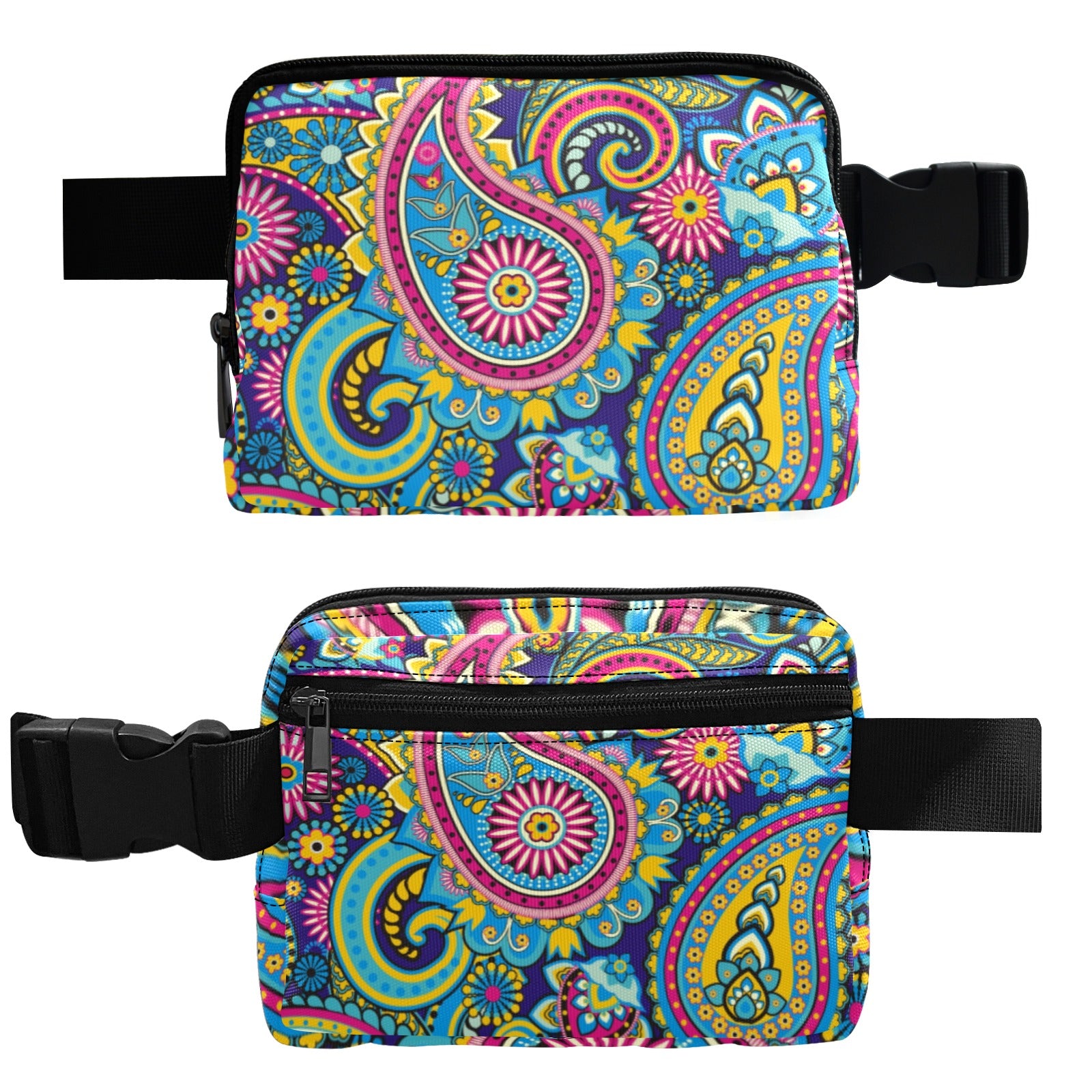 Bright Paisley - Belt Bag