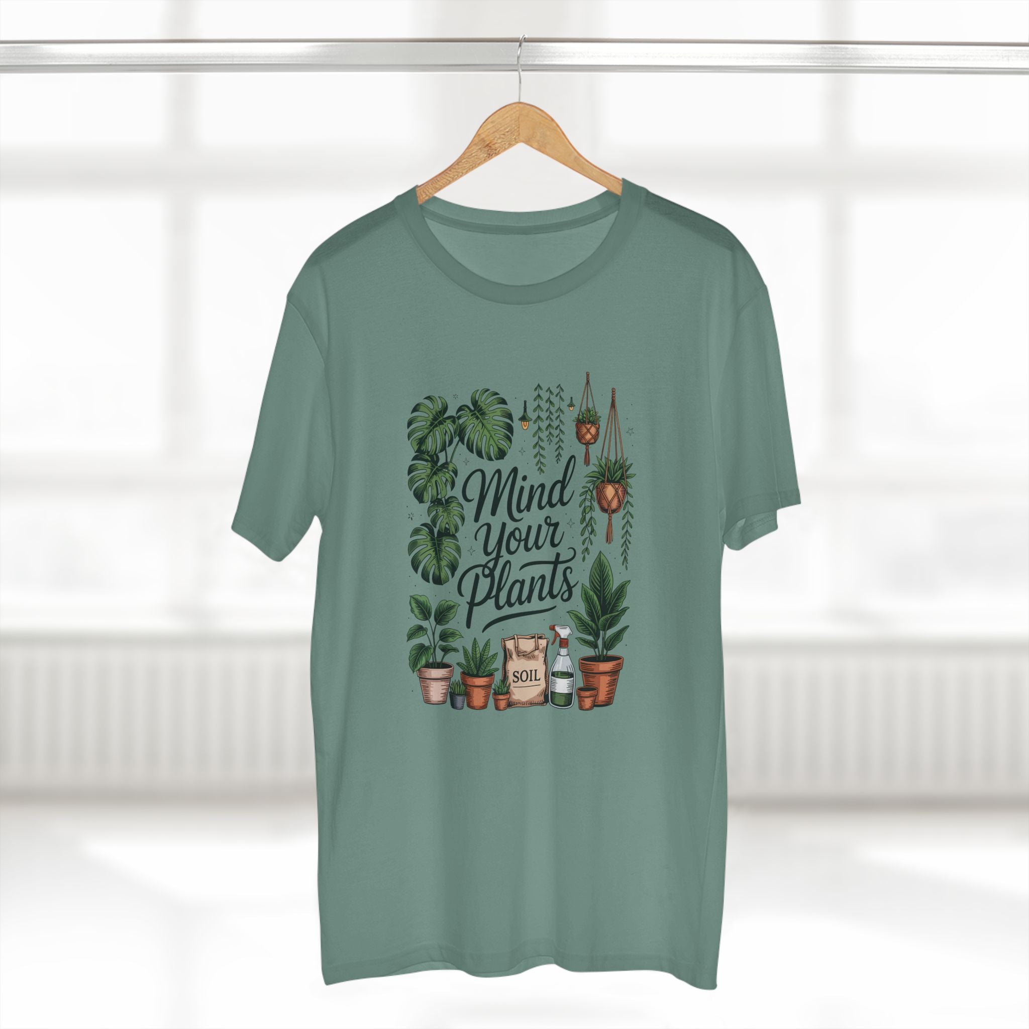Mind Your Plants - Mens Adult Staple Tee