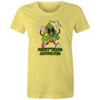 Christmas Feast Mode Activated - Womens T-shirt Yellow Womens Christmas T-shirt Christmas Printed In Australia
