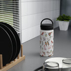 Birds Of A Feather Stainless Steel Water Bottle, Handle Lid Stainless Steel Water Bottle With Handle Lid animal Birds Globally Fulfilled