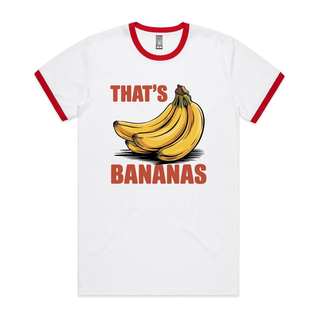That's Bananas AS Colour Staple Ringer Tee