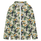 Toucan Jungle Women's Full-Zip Hoodie