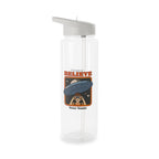 Personalised - UFO, I Want To Believe - Clear Tritan Water Bottle