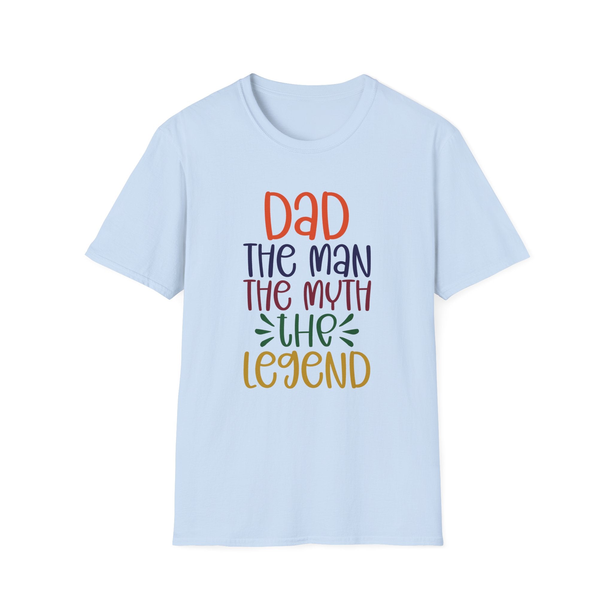 Dad, The Man, The Myth, The Legend - Unisex Softstyle T-Shirt