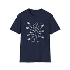 Ow! Everything Hurts Stick Figure Unisex T-Shirt Unisex Adult T-shirt Globally Fulfilled
