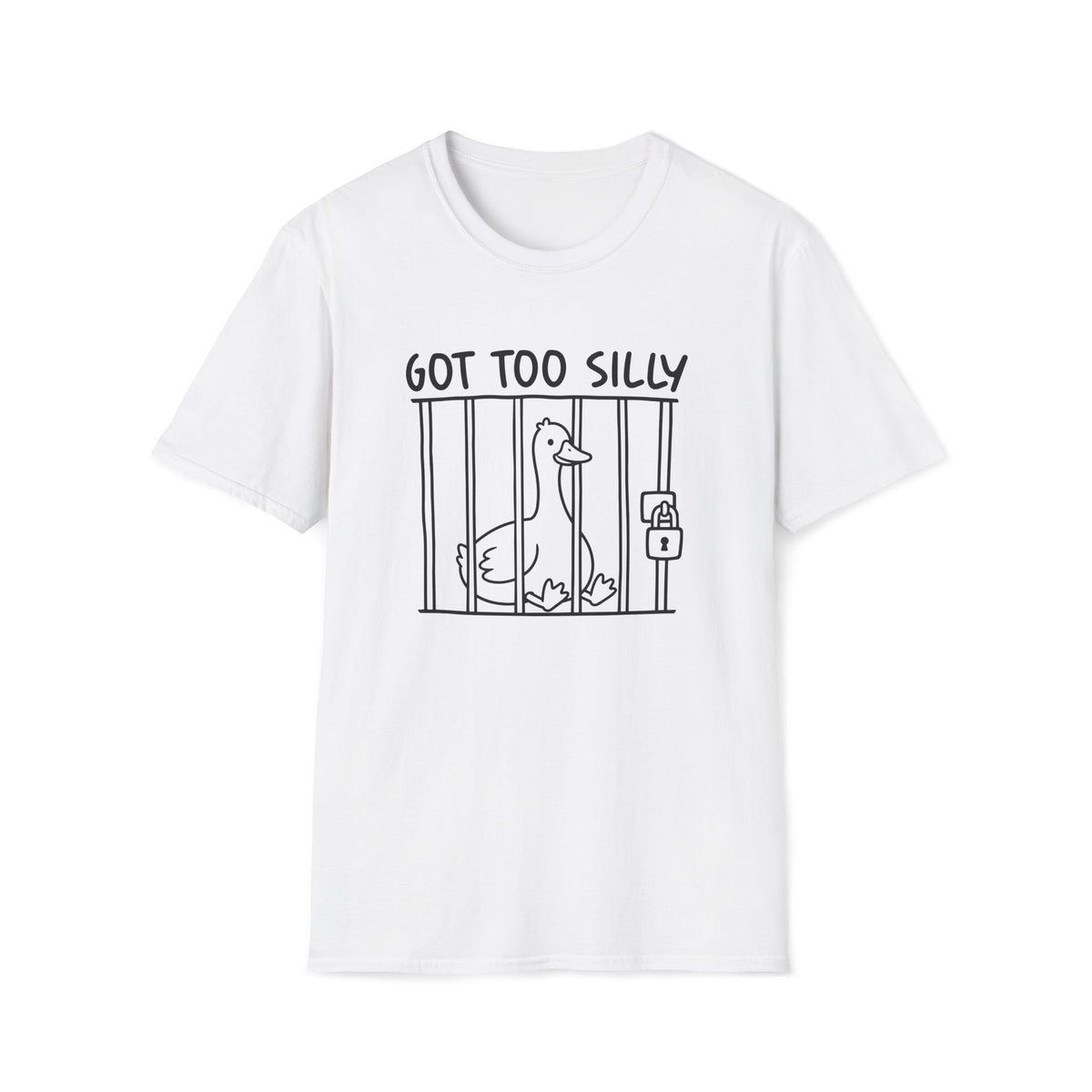 Got Too Silly Goose Unisex T-Shirt Unisex Adult T-shirt animal Globally Fulfilled