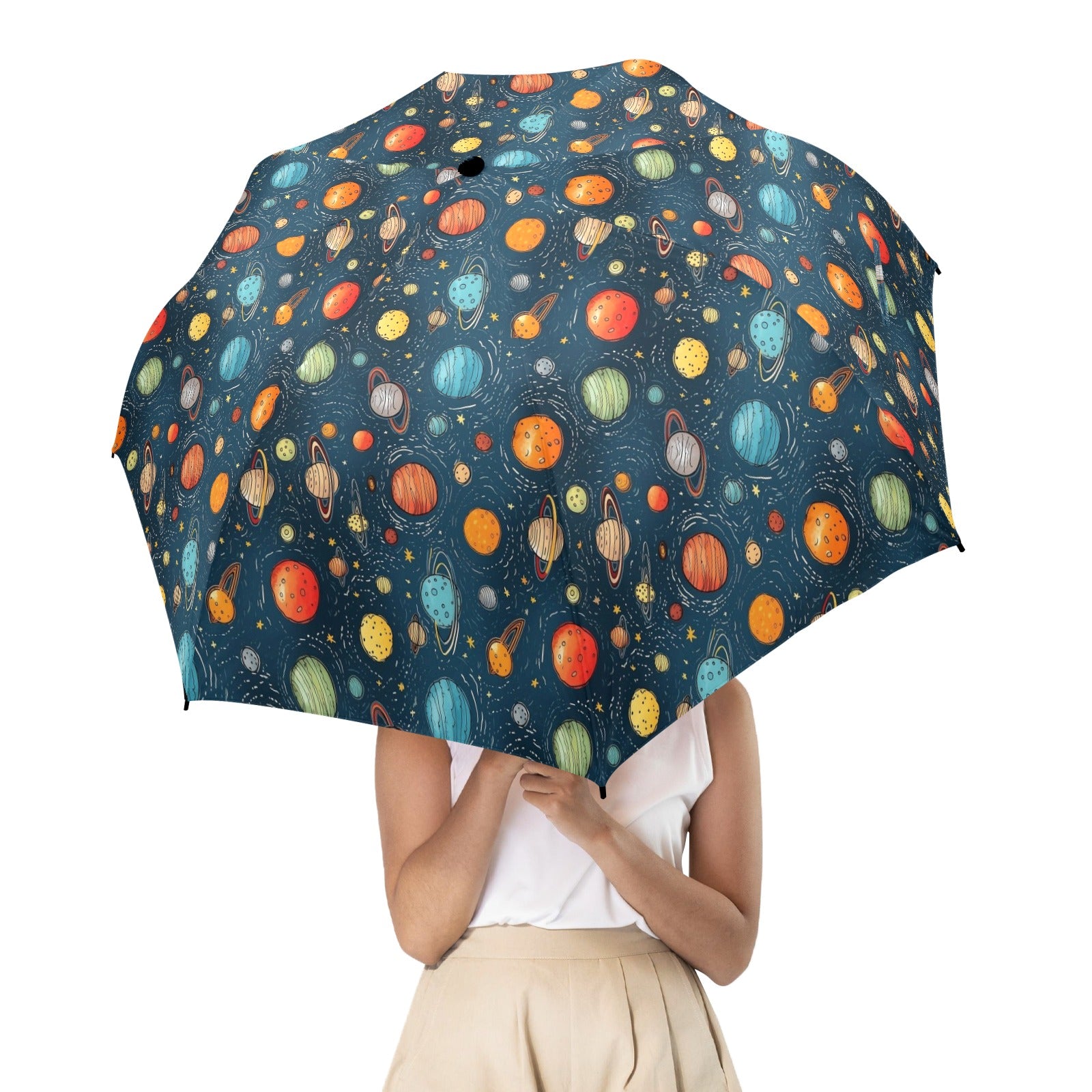 Galaxy - Semi-Automatic Foldable Umbrella (Model U12) Semi-Automatic Foldable Umbrella (U12)