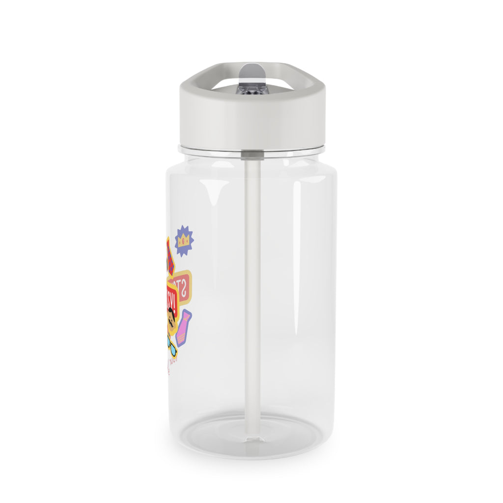 Personalised - Stay Bossy - Clear Tritan Water Bottle