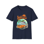 Hello Sunshine, Beach Van - Unisex Softstyle T-Shirt
