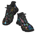 Science Time Blackboard Women's Twisted Sole Sneakers