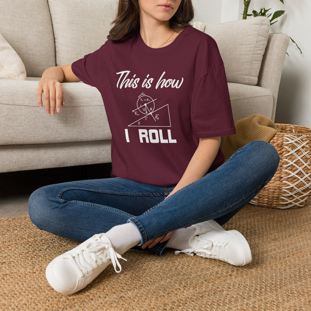 This Is How I Roll Unisex T-Shirt Unisex Adult T-shirt Globally Fulfilled Maths