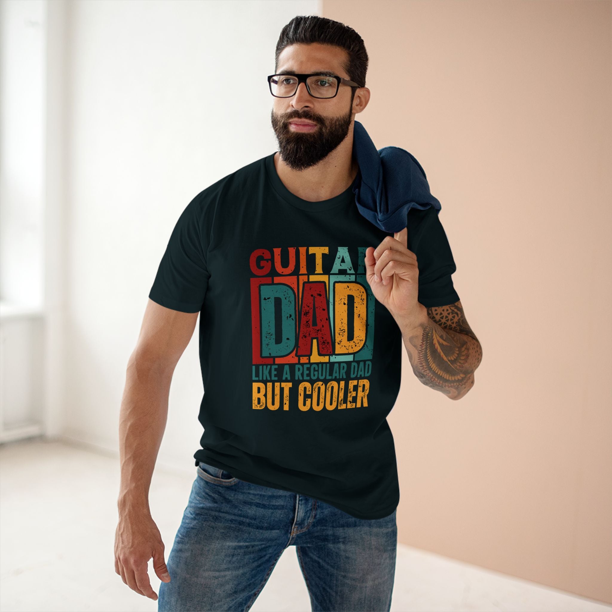 Guitar Dad - Mens Adult Staple Tee