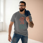 Daily Grind - Men's Staple Tee Athletic Heather Mens Premium T-Shirt Coffee Printed in AU and US