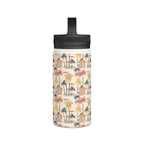 Beach Shack Stainless Steel Water Bottle, Handle Lid Stainless Steel Water Bottle With Handle Lid Globally Fulfilled Surf