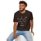 Caffeine Molecule - Unisex Softstyle T-Shirt