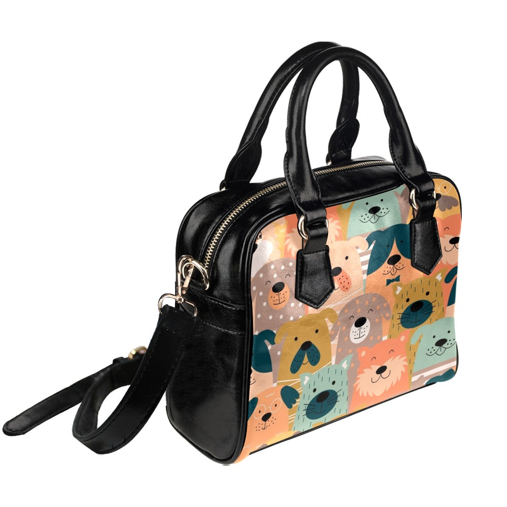 Lots Of Dogs - Shoulder Handbag (Model 1634) Shoulder Handbags (1634)