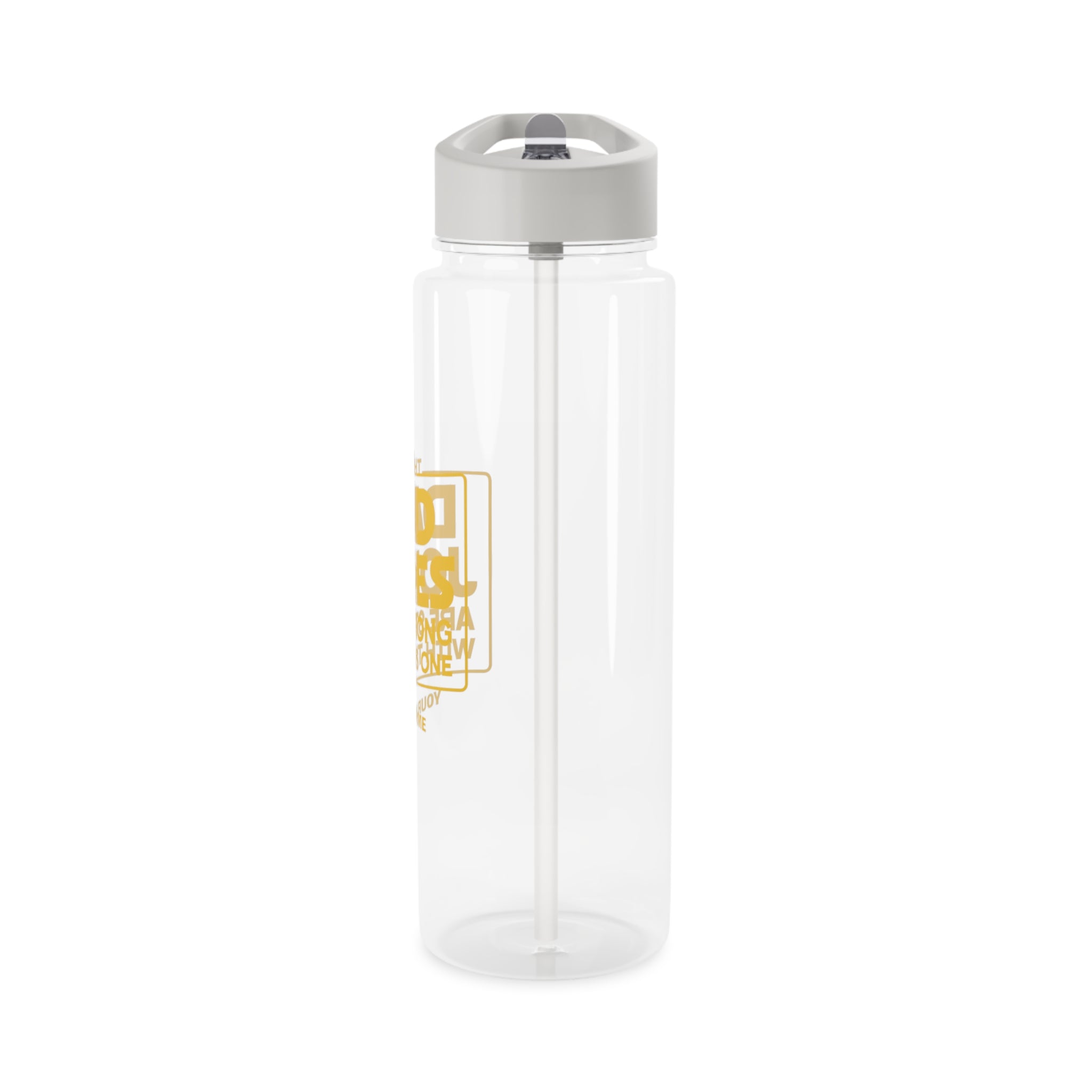 Personalised - The Dad Jokes Are Strong With This One - Clear Tritan Water Bottle