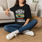 If History Repeats Itself I'm Getting A Dinosaur Unisex T-Shirt Unisex Adult T-shirt animal Globally Fulfilled