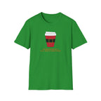 I'm Dreaming Of A Flat White Christmas - Unisex Softstyle T-Shirt