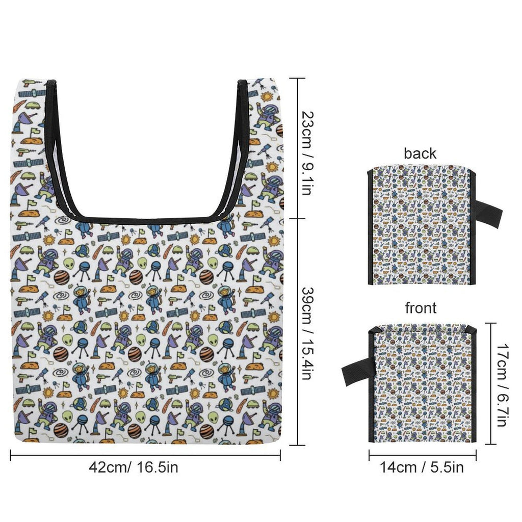 All About Space Foldable Shopping Bag
