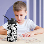 Graffiti - Kids Water Bottle with Chug Lid (12 oz) Kids Water Bottle with Chug Lid Printed Offshore