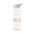 Personalised - Drummer Evolution - Clear Tritan Water Bottle