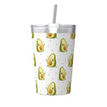 Winking Avocados Small Stainless Steel Travel Mug Cup 12oz/350ml