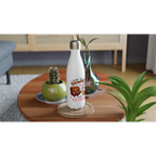 You're The Brownie To My Ice Cream, Valentine - White 17oz Stainless Steel Water Bottle White Water Bottle Food Globally Fulfilled Love