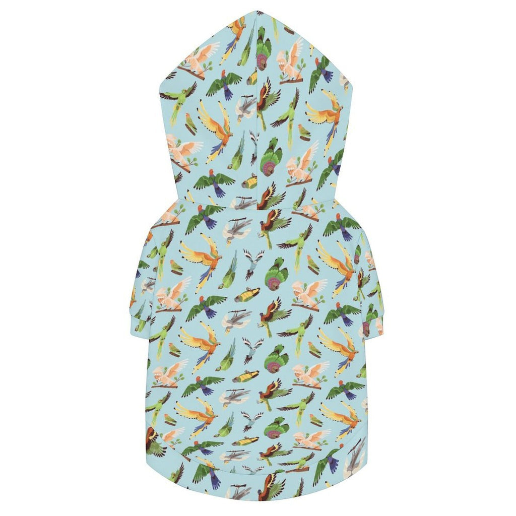 Parrots Pet Hoodie (Large Size)