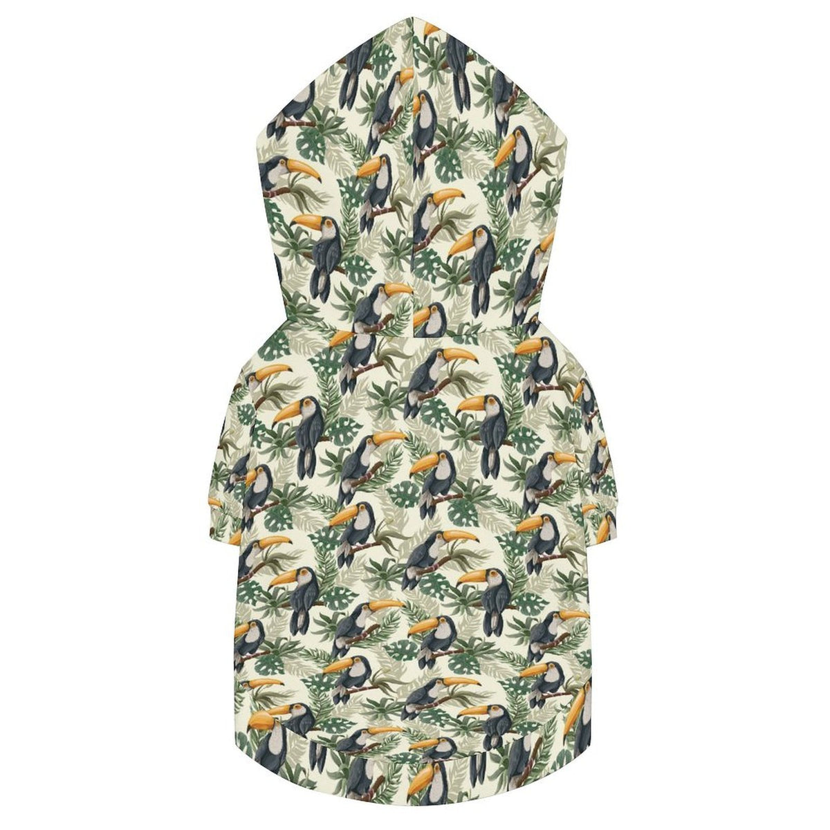 Toucan Jungle Pet Hoodie (Large Size)