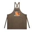 Cat Seriously? AS Colour Carrie Apron Default Title Apron animal Printed In Australia