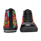 Christmas - Women's High Top Canvas Shoes