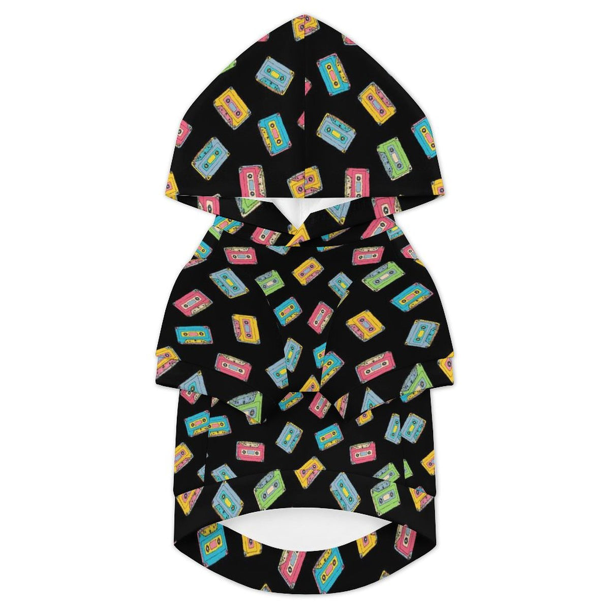 Cassette Tapes Pet Hoodie (Large Size)