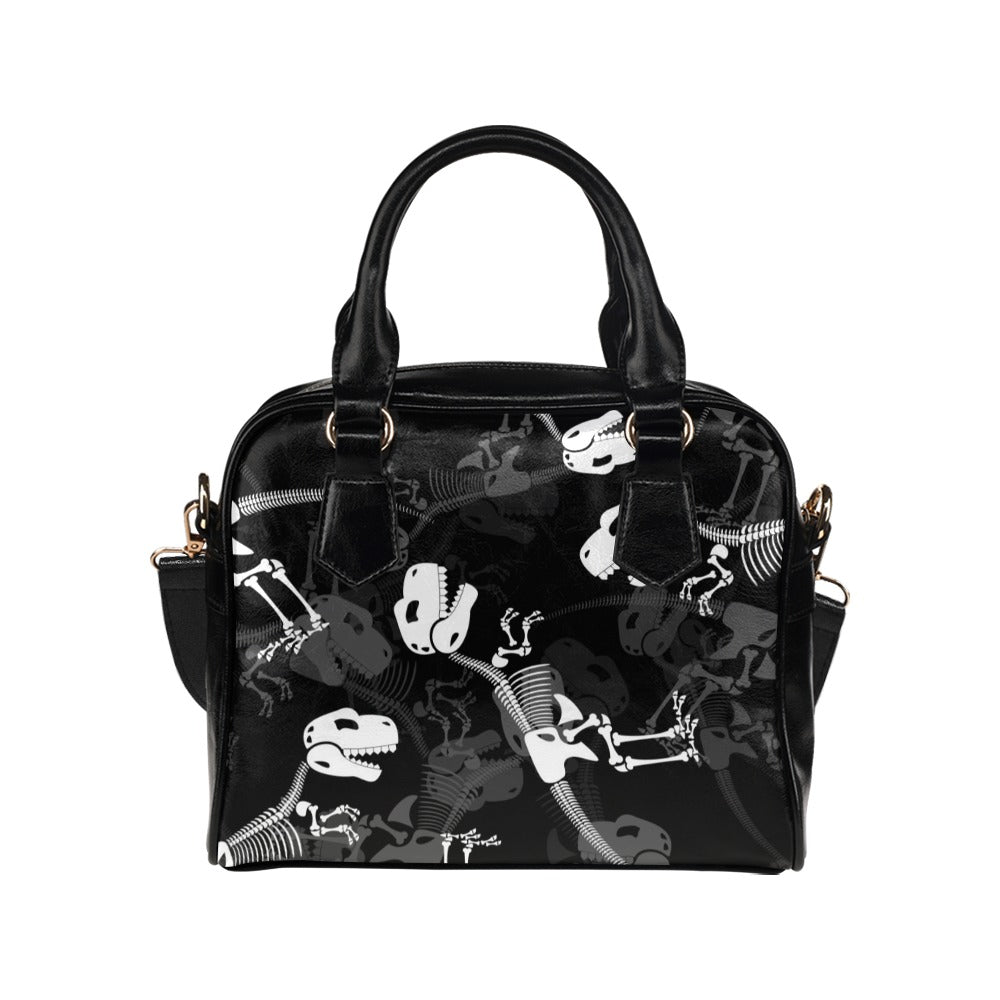 Dinosaur Skeleton - Shoulder Handbag (Model 1634) One size Shoulder Handbags (1634)