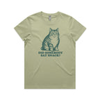 Cat, Did Somebody Say Snack? - Womens T-shirt