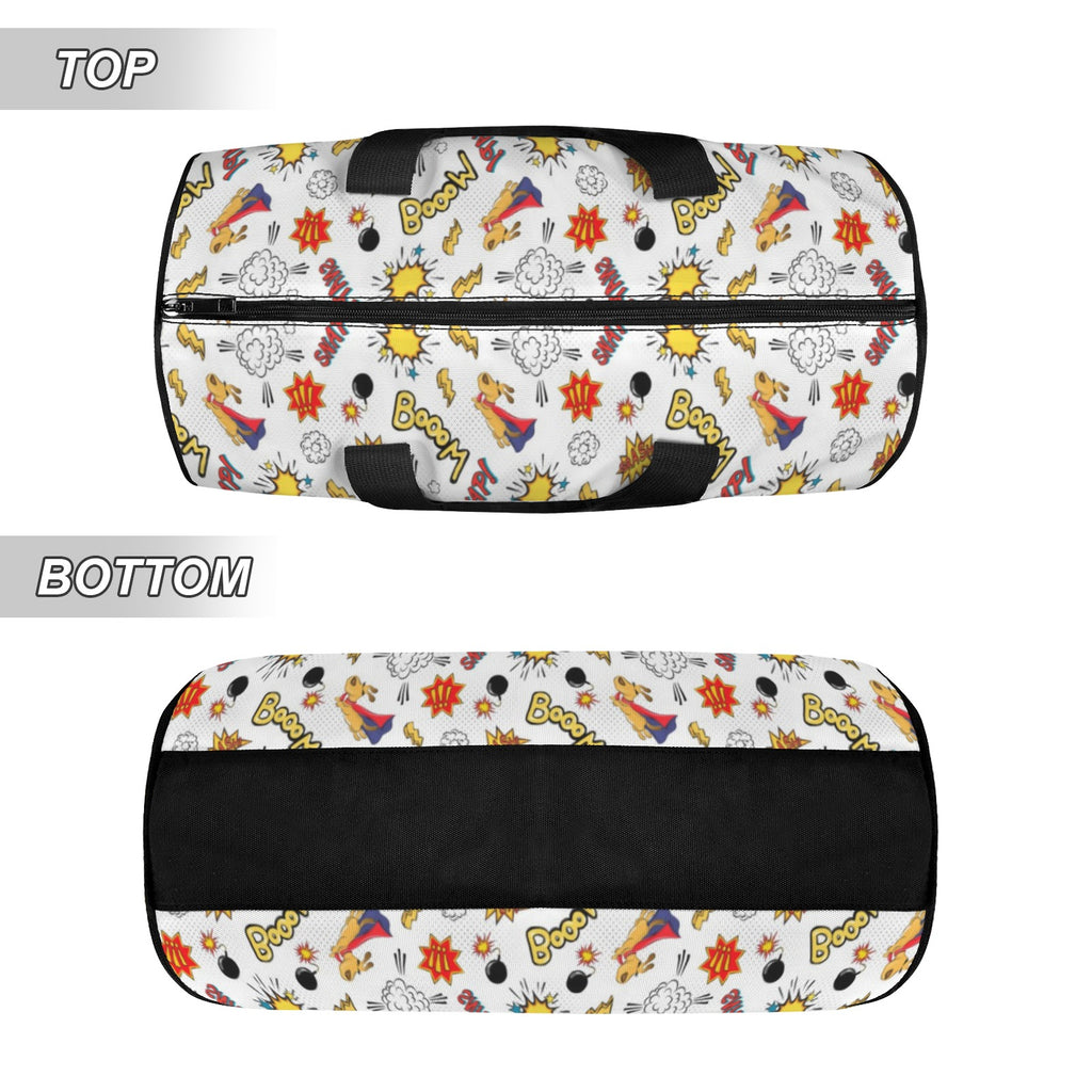 Super Dog Duffle Bag Duffle Bag Printed Offshore