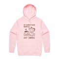 No Inspirational Quotes, Just Coffee Men's AS Colour Hoodie Pink Mens Hoodie Coffee Printed In Australia