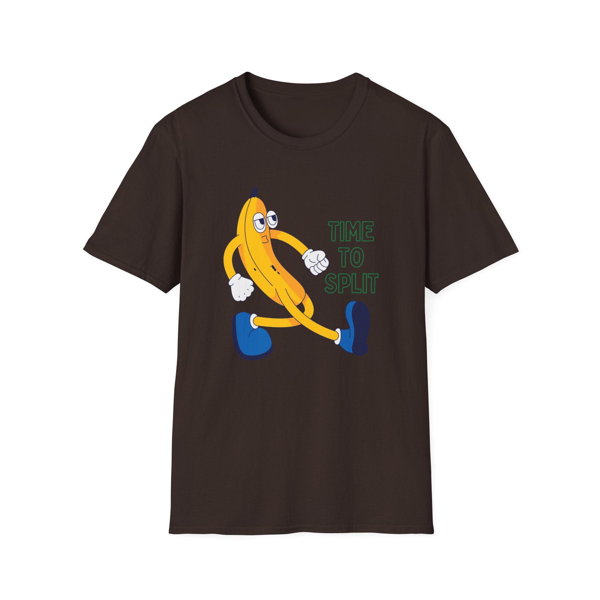 Banana, Time To Split - Unisex Softstyle T-Shirt